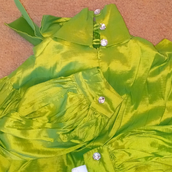 Tawni Haynes custom bow shirt dress - Picture 4 of 8